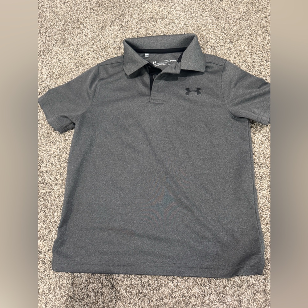 Under Armour Men's Charcoal Polo Shirt
